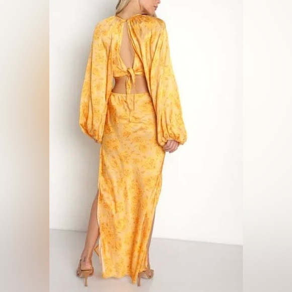 $258 Jen's Pirate Booty Yellow Electro Floral Sonora Maxi Dress - Picture 4 of 11